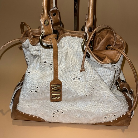 💛 NEW VINTAGE LUXURY TOTE BY MARIELLA BURANI - Picture 3 of 17